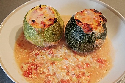 Gef&uuml;llte Zucchini 2