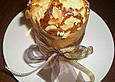 Kleine Panettone mit Manschette