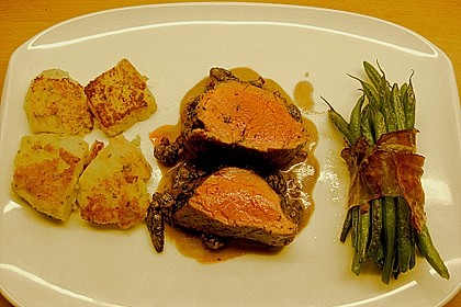 Kalbsfilet  in Morchelrahm