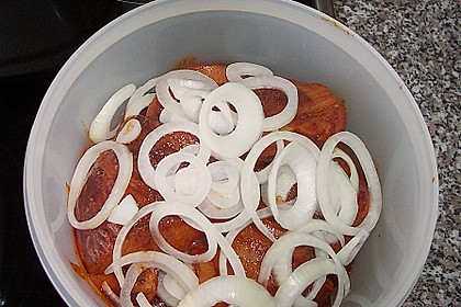 Eingelegtes Fleisch für den Grill 3