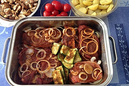 Eingelegtes Fleisch für den Grill 5