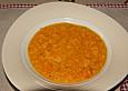 Ananas - Chili - Suppe mit roten Linsen