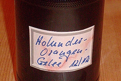 Holunder - Orangen Gelee 1