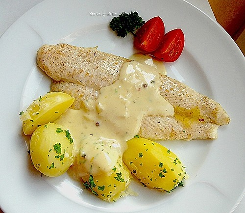 Pangasiusfilet mit Senfsoße (Rezept mit Bild) von Rike2 | Chefkoch.de