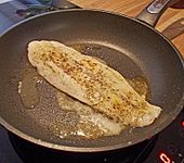 Pangasiusfilet mit Senfso&szlig;e (Bild)