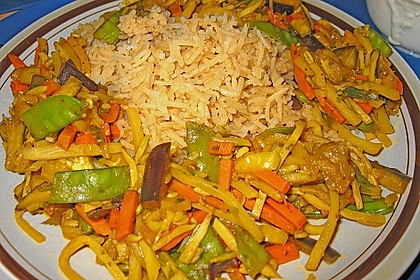 Asiatisch - aromatisches Currygem&uuml;se 1
