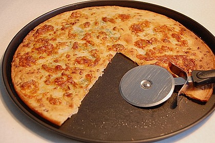 Albertos d&uuml;nnes Pizzabrot 1