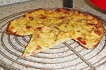 Albertos d&uuml;nnes Pizzabrot 43