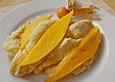 Lockerer Quarkauflauf mit Mango