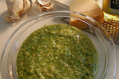 Albertos Garganelli mit Sojabohnen - Pesto 1
