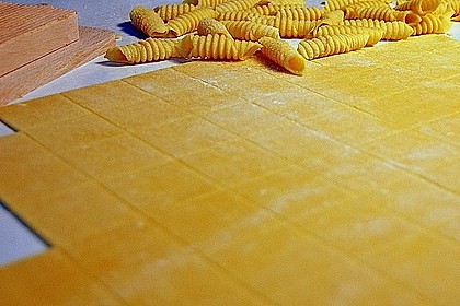 Albertos Garganelli mit Sojabohnen - Pesto 2