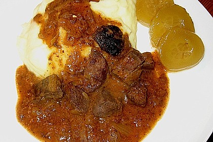Leber - Zwiebel Gulasch