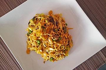 Erstklassige Curry - Nudeln