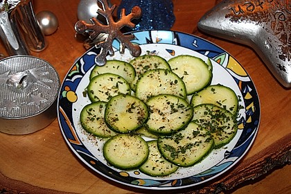 Zucchini Carpaccio 1