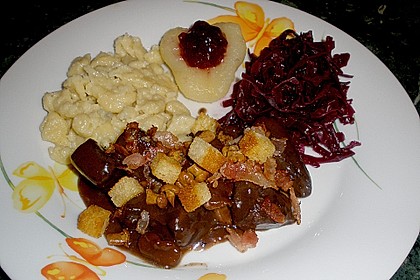 Hirschpfeffer &agrave; la Marquise
