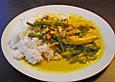 Erdnuss - Curry - Sauce mit Honig