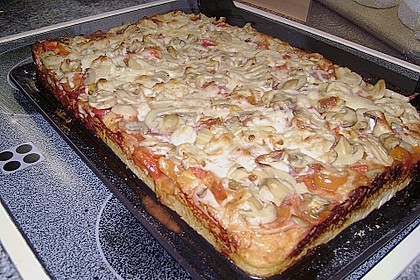 Leckeres Pizza - Blech 7