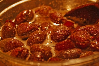Weihnachtsmarmelade mit Zwetschgen und Schokolade 9