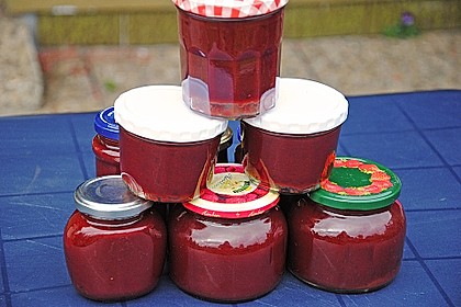 Weihnachtsmarmelade mit Zwetschgen und Schokolade 7
