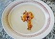 Vanillesuppe mit Dattel - Aprikosen - Ragout