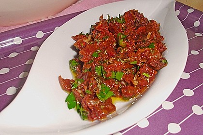 Getrocknete Tomaten, pikant eingelegt 1