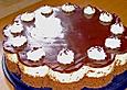 Birne Helene - Torte mit Schokoguss