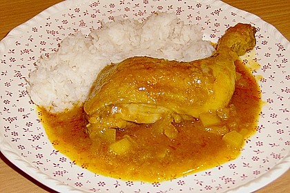 Hähnchen - Curry mit Apfelsoße 22