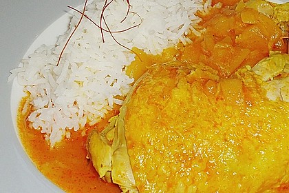 Hähnchen - Curry mit Apfelsoße 26
