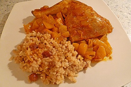 Hähnchen - Curry mit Apfelsoße 21