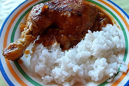 Hähnchen - Curry mit Apfelsoße 12