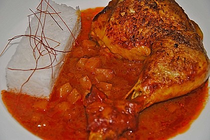 Hähnchen - Curry mit Apfelsoße 9