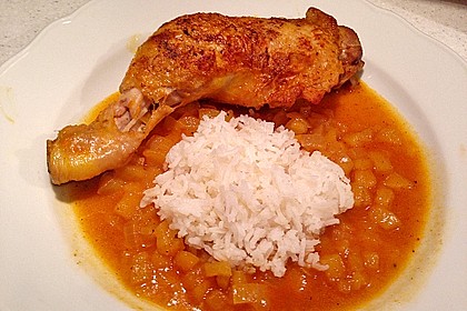 Hähnchen - Curry mit Apfelsoße 25