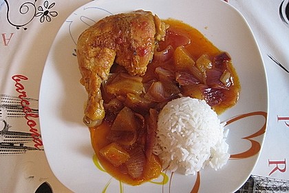 Hähnchen - Curry mit Apfelsoße 20
