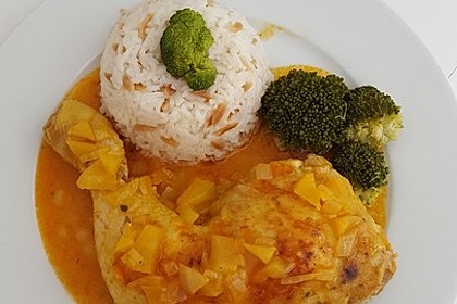 Hähnchen - Curry mit Apfelsoße 19