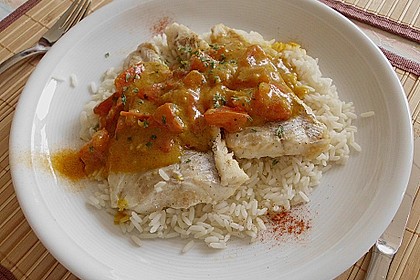 Pangasiusfiletcurry mit Kokosmilch 3