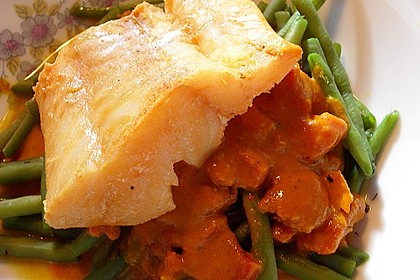 Pangasiusfiletcurry mit Kokosmilch 1