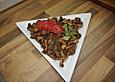Schweinefilet mit Pilzen, asiatisch angehaucht