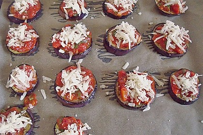 Auberginen mit Tomatensugo und Parmesan überbacken 40
