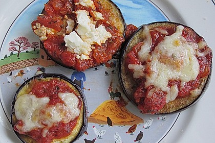 Auberginen mit Tomatensugo und Parmesan überbacken 10