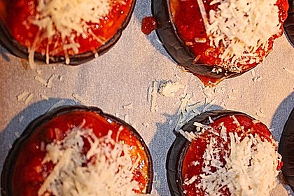 Auberginen mit Tomatensugo und Parmesan überbacken 29
