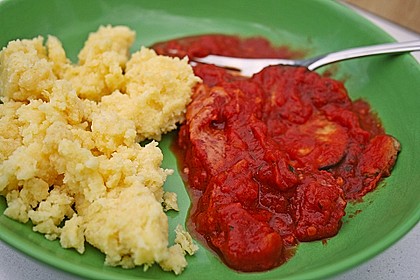 Auberginen mit Tomatensugo und Parmesan überbacken 41