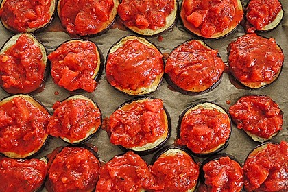Auberginen mit Tomatensugo und Parmesan überbacken 34
