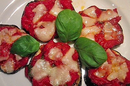 Auberginen mit Tomatensugo und Parmesan überbacken 6