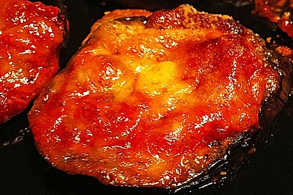 Auberginen mit Tomatensugo und Parmesan überbacken 20