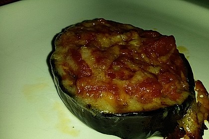 Auberginen mit Tomatensugo und Parmesan überbacken 38