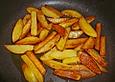 Farmhouse Potatoes oder amerikanische Pommes Frites