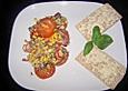 Tomatensalat mit Sardellenfilets