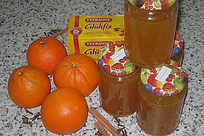 Weihnachtliches Orangengelee 3