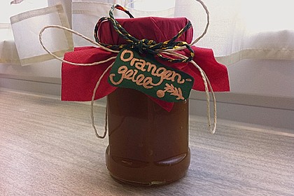 Weihnachtliches Orangengelee 5