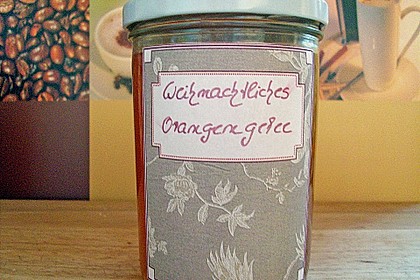 Weihnachtliches Orangengelee 9